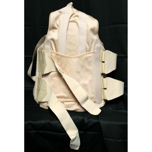 OPTEC Full Lumbitec Spinal Back Brace sz XXL/5 Adjustable Orthosis Polymer Panel - Picture 3 of 7